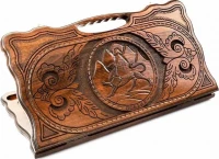 Нарды резные &quot;Герб Осетии&quot;, Rasulov