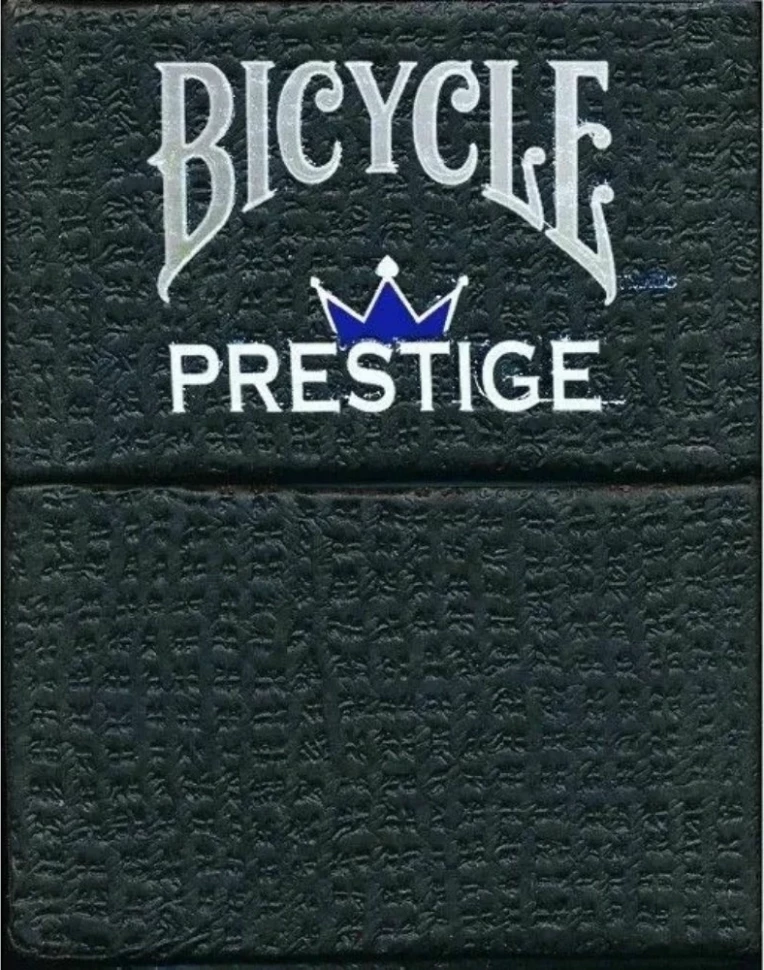 Bicycle Prestige 100% plastic Standard Premium box blue / Байсикл Престиж 100% пластик стандарт Прем
