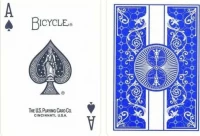 Bicycle Prestige 100% plastic Standard Premium box blue / Байсикл Престиж 100% пластик стандарт Прем