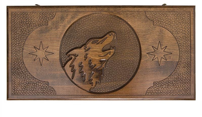 Нарды резные "Волк", Ustyan