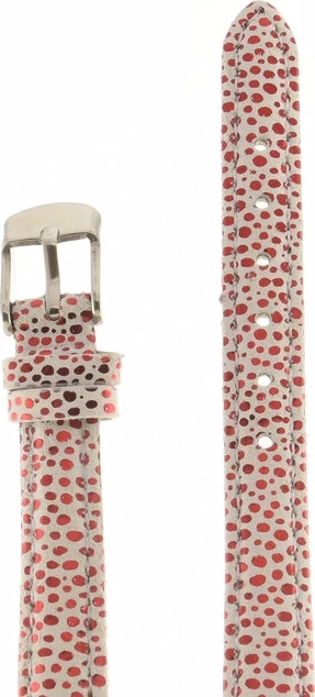 Ремешки maknamara 12 мм бел крас сер. заст