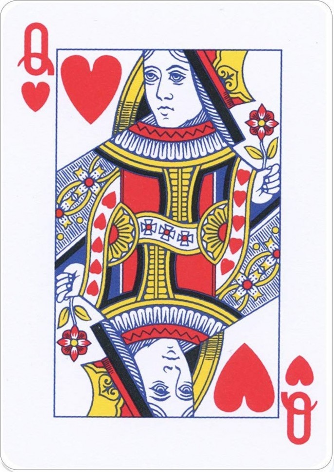 Карты "100% Plastic Rally Playing Сards blue"