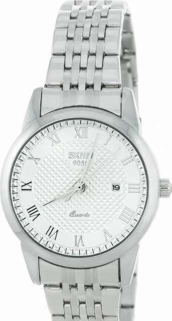 Наручные часы skmei 9058swt-s white(lady) stainless steel