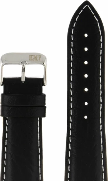 Ремешки "kmv" s-28, 24 р-р, чер. с бел. ст, l