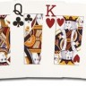 Карты "Modiano Texas Poker" 100% plastic 2 jumbo index red