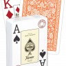 Карты "Fournier 2818 orange" 100% пластик