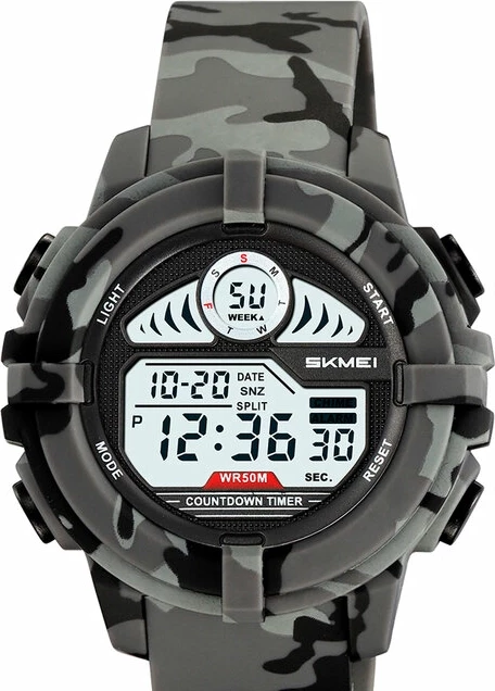 Наручные часы skmei 2130cmgy grey camo