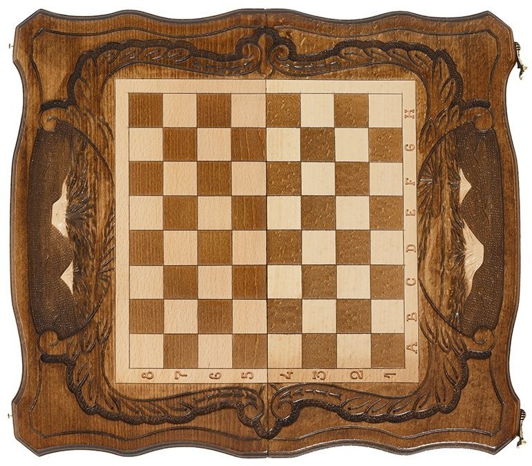 Шахматы + Нарды резные c Араратом 40, Haleyan