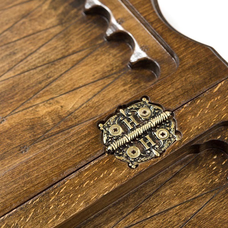 Шахматы + нарды резные "Корона" 40, Haleyan