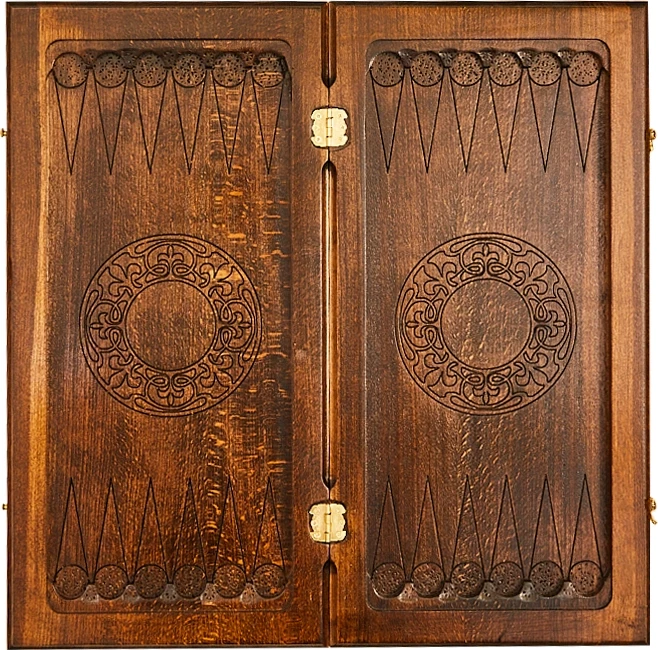 Нарды резные "Герб РФ-2" 50, Ustyan