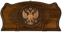 Нарды резные &quot;Герб РФ 3&quot; 40, Mirzoyan