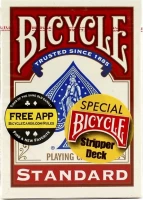 Карты &quot;Bicycle Stripper Deck red&quot; / конусная колода
