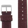 Ремешки maknamara 18 мм бордо сер заст mp-18070