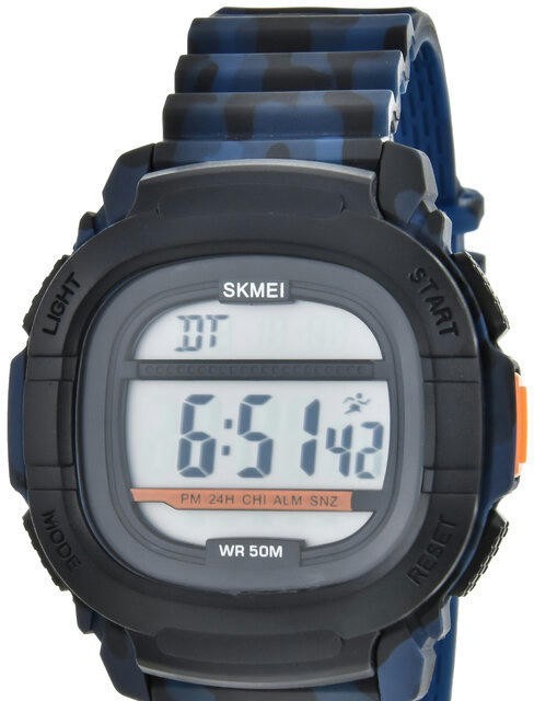 Skmei 1657CMBU blue camouflage