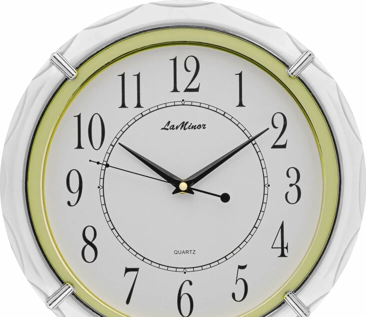 Настенные часы la minor 5446-А серебро