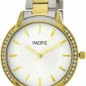 Наручные часы pacific x6167-8 кор-комби циф-бел/жел бр