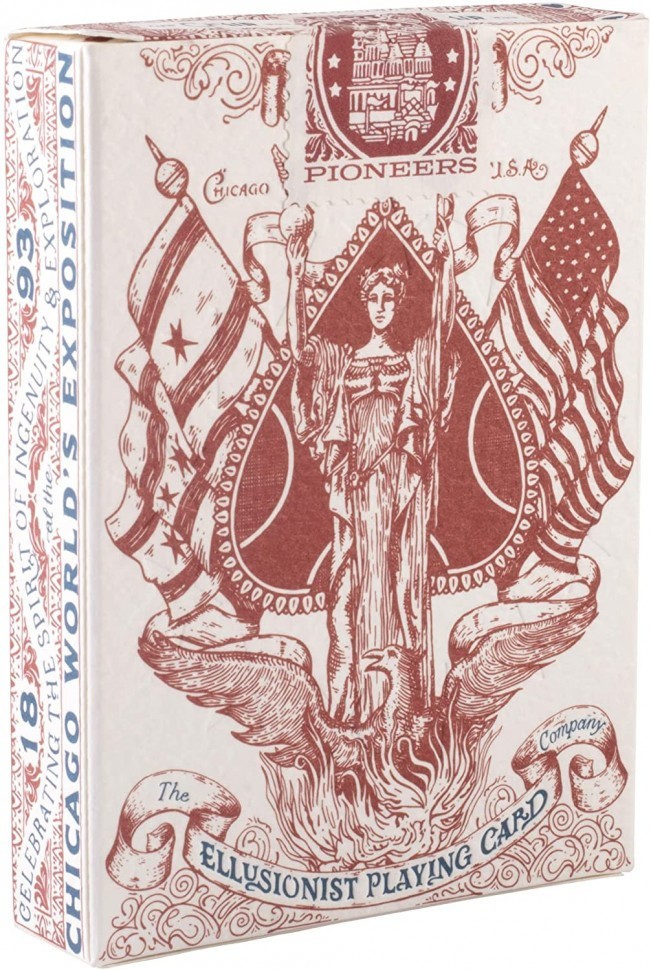 Карты "Ellusionist Pioners red"
