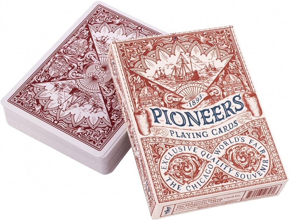 Карты "Ellusionist Pioners red"