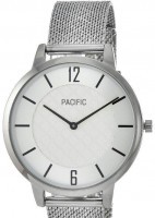 Наручные часы pacific x6190-2 корп-хром циф-сер/черн сетка