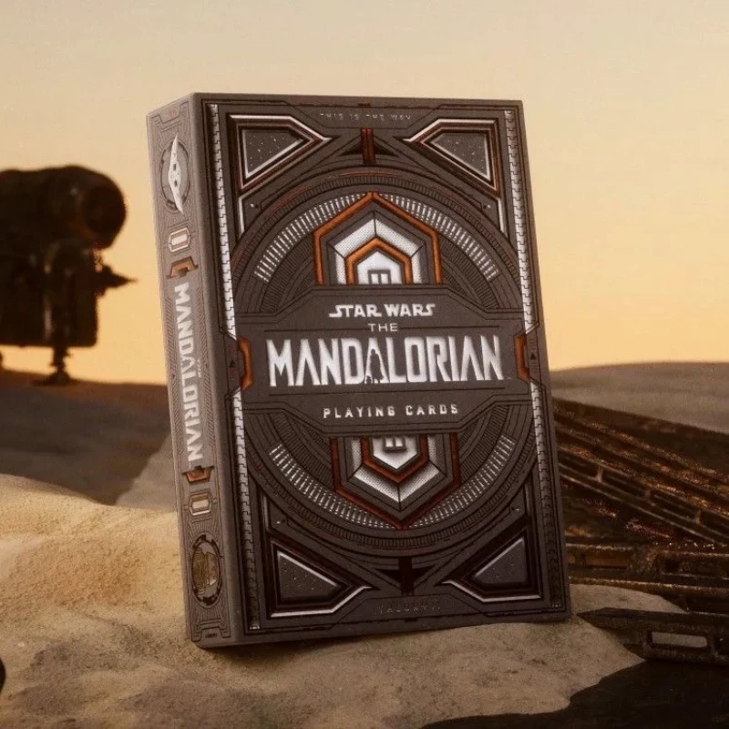 Карты "Theory11 Mandalorian V2 Stars Wars playing cards"