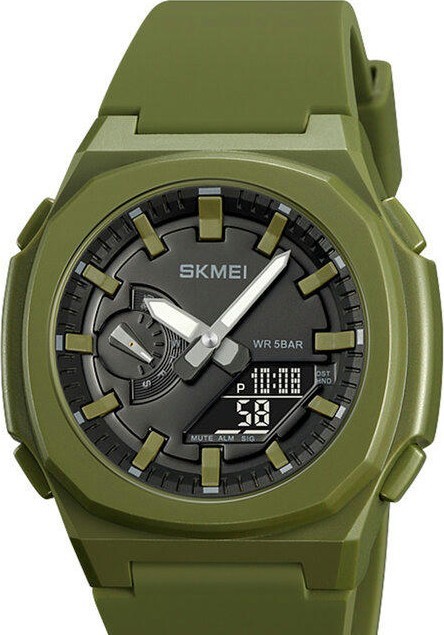 Наручные часы skmei 2091agbk army/green-black
