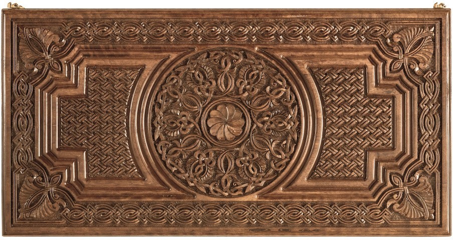 Нарды резные "Армянский узор 10" 60, Haleyan