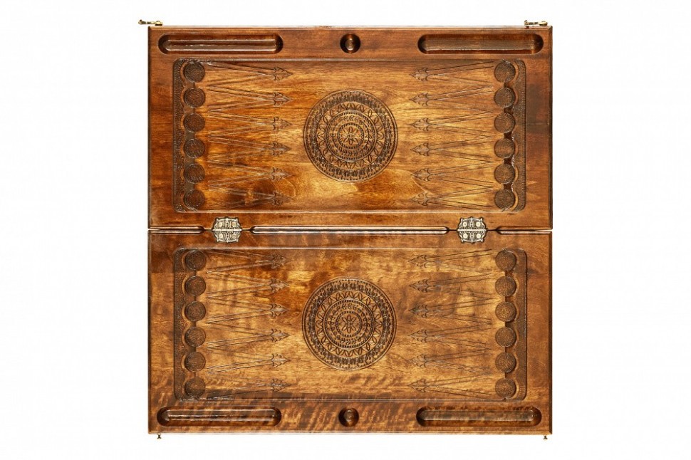 Нарды резные "Армянский узор 10" 60, Haleyan