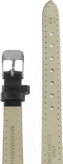 Ремешки maknamara 12 мм чер дождь сер заст mp-12004