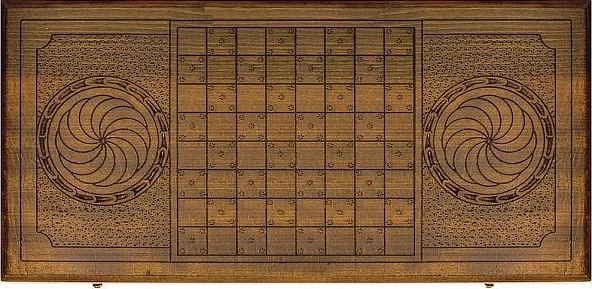 Нарды резные "Корона", Ustyan