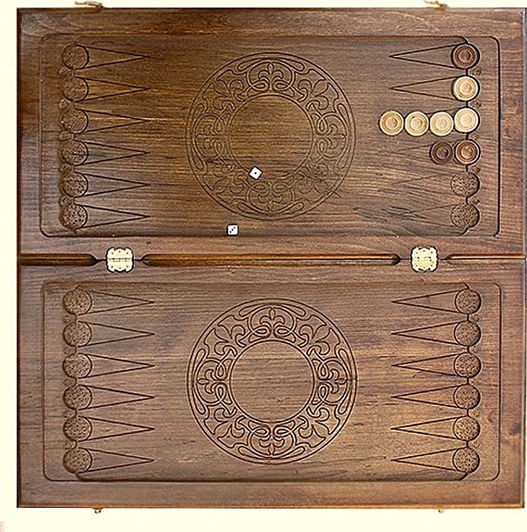 Нарды резные "Корона", Ustyan