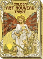 Карты Таро &quot;Golden Art Nouveau Tarot Grand Trumps 22 Cards&quot; Lo Scarabeo / Золотой козырь Таро