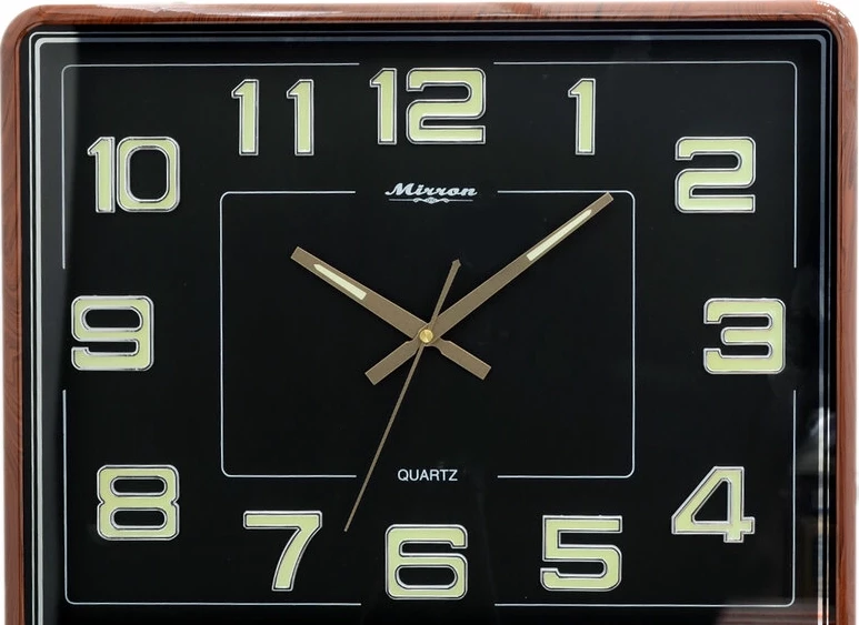 Настенные часы mirron p2759bn ДК8Ч