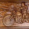 Нарды резные "Мотоцикл", Mkhitaryan