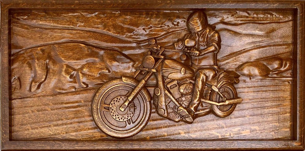 Нарды резные "Мотоцикл", Mkhitaryan