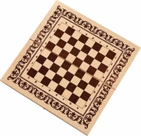 Шахматы + Шашки + Нарды &quot;Кировские&quot; (Россия, дерево, 40х20,5х5 см)