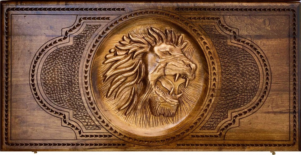 Нарды резные "Лев", Mkhitaryan