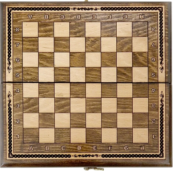 Шахматы + нарды резные "Олимпик 1" 30, Ustyan