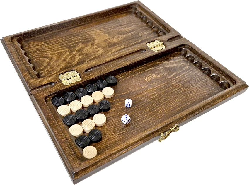 Шахматы + нарды резные "Олимпик 1" 30, Ustyan