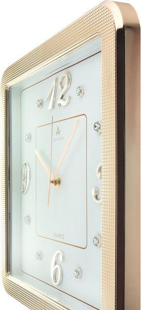 Настенные часы atlantis tld-3661b rose gold