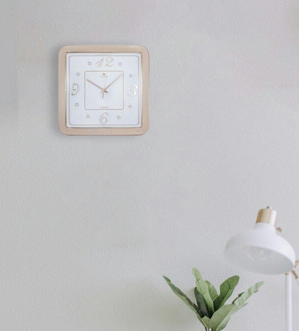 Настенные часы atlantis tld-3661b rose gold