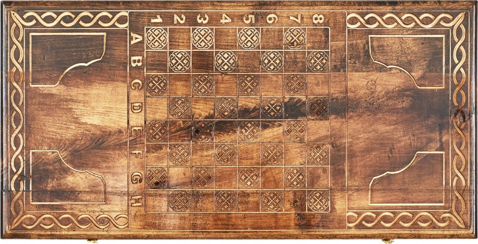 Нарды резные "Армянский узор 1", Mkhitaryan