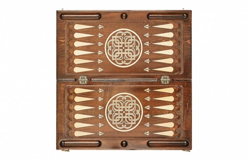 Нарды резные "Армянский узор 13" 60, Haleyan