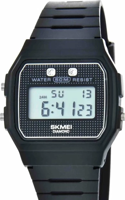 Наручные часы skmei 1952pbk black-pu belt