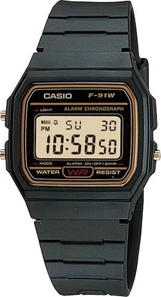 наручные часы casio f-91wg-9q