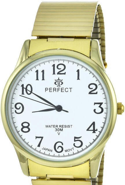 Наручные часы perfect x421 корп-жел циф-бел рез