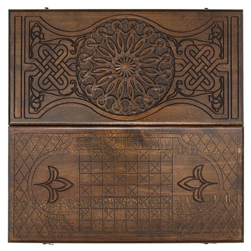 Нарды резные "Орнамент-1", Ustyan