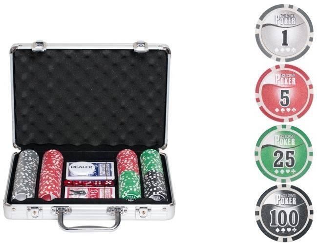 Набор для покера NUTS на 200 фишек