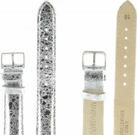 Ремешки maknamara 18 мм змея сереб xl МР18117