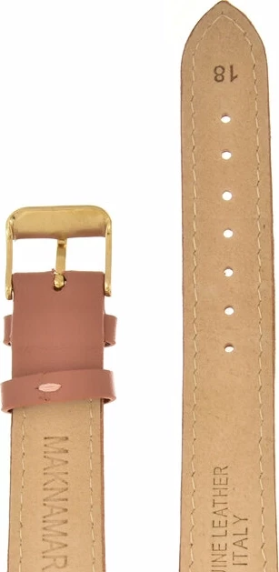 Ремешки maknamara 18 мм т.роз зол заст МР-18091