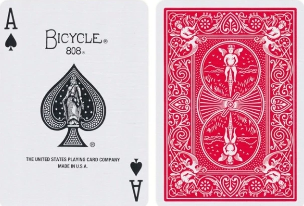 Карты "Bicycle Supreme Line Standard Index red"